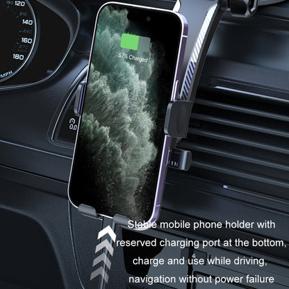 Car Suction Cup Dashboard Automatic Lock Mobile Phone Holder, Style: Black Waterfall - Car Holders by PMC Jewellery | Online Shopping South Africa | PMC Jewellery | Buy Now Pay Later Mobicred