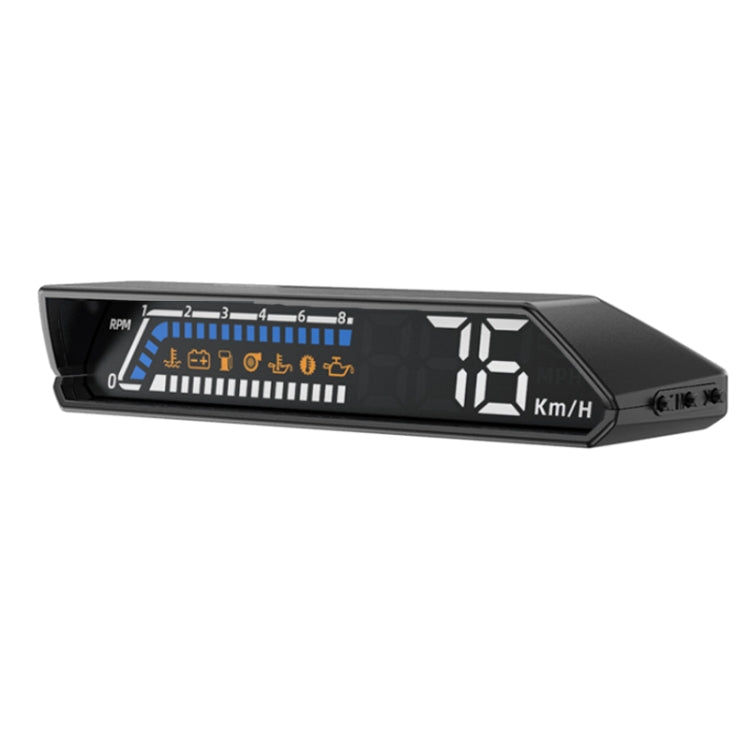 Head-up Display OBD Multi-function Vehicle Instrument Oil Temperature Gearbox Monitoring Screen(S100) - Head Up Display System by PMC Jewellery | Online Shopping South Africa | PMC Jewellery | Buy Now Pay Later Mobicred