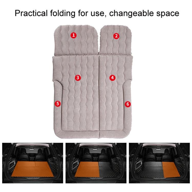 Inflatable Mattress For Car Travel SUV Rear Seat/Trunk, Color: Black Dual-purpose Square Pier - Seat Accessories by PMC Jewellery | Online Shopping South Africa | PMC Jewellery | Buy Now Pay Later Mobicred