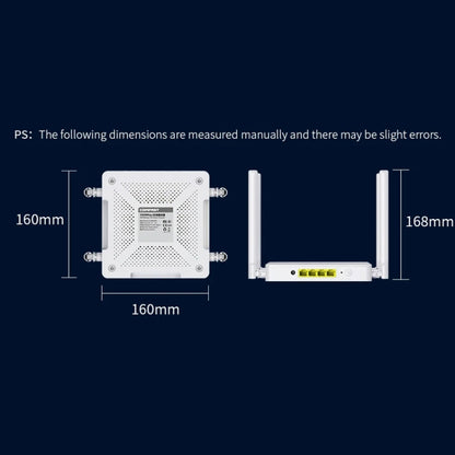 COMFAST CF-WR630AX 3000Mbps Dual-Band WiFi6 MESH Router 4x5dBi Antenna US Plug - Wireless Routers by COMFAST | Online Shopping South Africa | PMC Jewellery | Buy Now Pay Later Mobicred