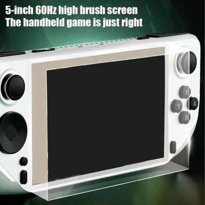 E6 Handheld Game Console 5 Inch IPS Screen Retro Gamebox, Memory: With 32GB TF Card(Green) - Pocket Console by PMC Jewellery | Online Shopping South Africa | PMC Jewellery | Buy Now Pay Later Mobicred