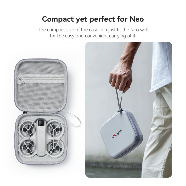 For DJI Neo aMagisn Standard Storage Bag Carrying Case(Gray) - free shipping - PMC TechLife - Order now!