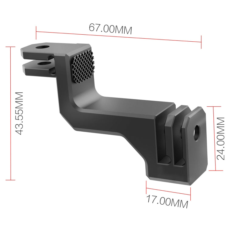 Vertical Mount Adapter for GoPro HERO12 Black / 11 Black / 10 Black / 9 Black - free shipping - PMC TechLife - Order now!