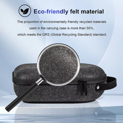 For Meta Quest 3S / 3 / 2 VR Glasses Felt Convenient Storage Bag - VR Accessories by PMC Jewellery | Online Shopping South Africa | PMC Jewellery | Buy Now Pay Later Mobicred