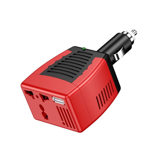 75W Car Inverter Voltage Conversion USB Port Charger, Color: 12V To 220V 0.5A Red - Modified Square Wave by PMC Jewellery | Online Shopping South Africa | PMC Jewellery | Buy Now Pay Later Mobicred