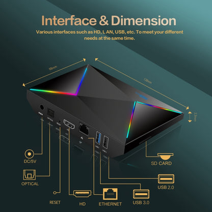 2G+16G EU Plug R69PLUS Allwinner H728 Octa-Core ARM Cortex A55 Android 14 Network Box Player - Others by PMC Jewellery | Online Shopping South Africa | PMC Jewellery | Buy Now Pay Later Mobicred