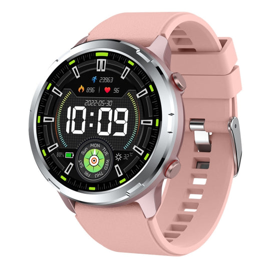 Outdoor GPS Sport Watch 1.32inch HD Round Screen Multi Sport Mode Smartwatch(Pink) - Smart Watches by PMC Jewellery | Online Shopping South Africa | PMC Jewellery | Buy Now Pay Later Mobicred