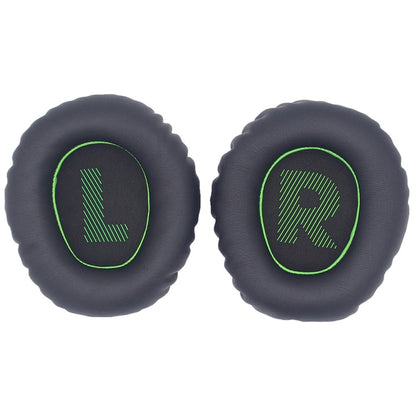 1pair For JBL Quantum 350 / 360 Headphone Leather Sponge Cover Earmuffs(Green) - Earmuff & Pad by PMC Jewellery | Online Shopping South Africa | PMC Jewellery | Buy Now Pay Later Mobicred