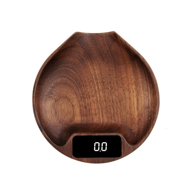 100g/0.1g Wood Electronic Tea Coffee Scale Kitchen Bar Scale(Wood Color) - Kitchen Scales by PMC Jewellery | Online Shopping South Africa | PMC Jewellery | Buy Now Pay Later Mobicred