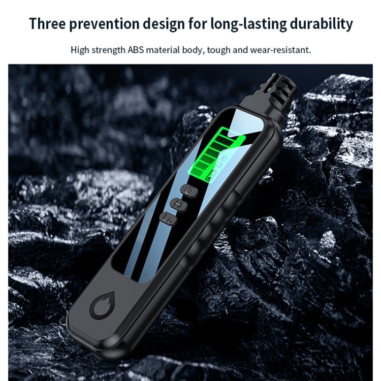 Portable Flammable Gas Methane Leak Detector Alarm(Black) - Gas Monitor by PMC TechLife | Online Shopping South Africa | PMC TechLife | Buy Now Pay Later Mobicred