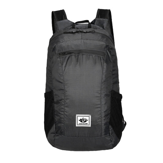 Vanaheimr Outdoor Cycling Sports Folding Backpack Large-capacity Lightweight Travel Bag(Black) - Backpacks by Vanaheimr | Online Shopping South Africa | PMC Jewellery | Buy Now Pay Later Mobicred