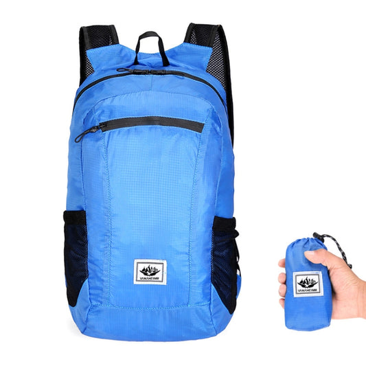 Vanaheimr Outdoor Cycling Sports Folding Backpack Large-capacity Lightweight Travel Bag(Royal Blue) - Backpacks by Vanaheimr | Online Shopping South Africa | PMC Jewellery | Buy Now Pay Later Mobicred