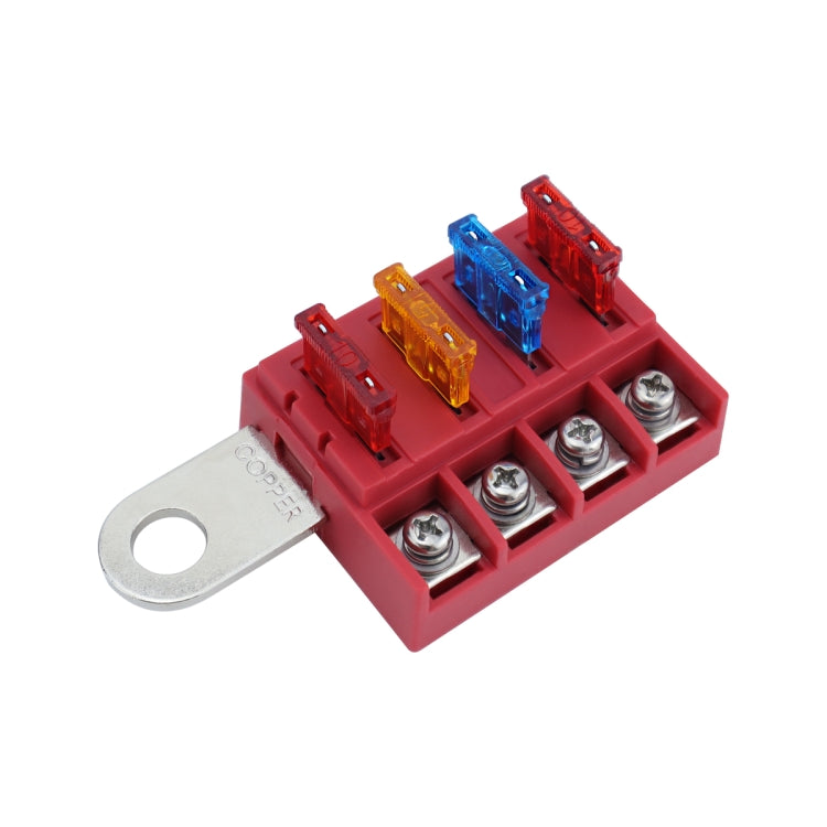 4-way RV Yacht Ignition Protection Battery Terminal Fuse Block, Specification: One - Fuse by PMC Jewellery | Online Shopping South Africa | PMC Jewellery | Buy Now Pay Later Mobicred