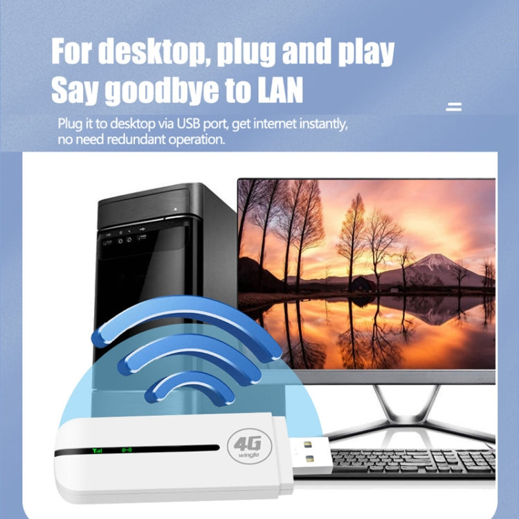 Asian Version U8-5M 4G WiFi Dongle USB Plug-In Router Mobile Hotspot - 4G Mobile Wifi by PMC TechLife | Online Shopping South Africa | PMC TechLife | Buy Now Pay Later Mobicred