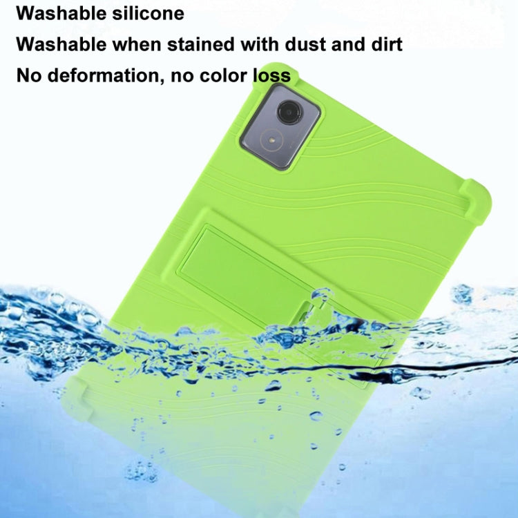 For Lenovo Tab K11 Plus Shockproof Silicone Tablet Protective Case With Holder(Rainbow Color) - Lenovo by PMC TechLife | Online Shopping South Africa | PMC TechLife | Buy Now Pay Later Mobicred