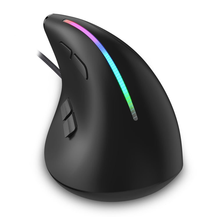 ZELOTES T50 9-Keys RGB Lighting Effect Vertical Grip Ergonomic Programming Wired Mouse(Black) - free shipping - PMC TechLife - Order now!