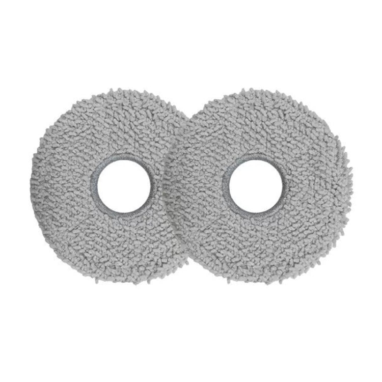 2pcs Rag For Dreame X30 / X30 Pro Robot Vacuum Cleaner Replacement Parts - For Xiaomi Accessories by PMc TechLife | Online Shopping South Africa | PMc TechLife | Buy Now Pay Later Mobicred