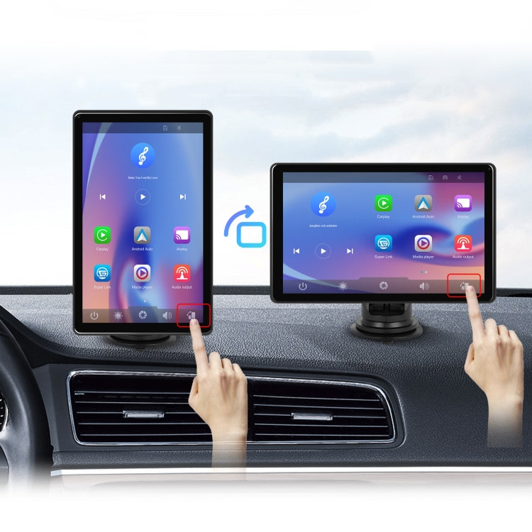 8-inch Car Full Touch Screen Player Supports Horizontal and Vertical CarPlay / Android Auto, Spec: Standard - Car MP3 & MP4 & MP5 by PMC Jewellery | Online Shopping South Africa | PMC Jewellery | Buy Now Pay Later Mobicred