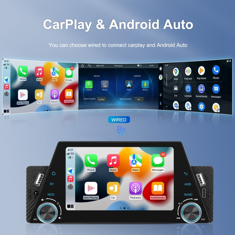 5-inch Single Din Car Multimedia Player Supports Mirror Link/Steering Wheel Control Standard Version - Car MP3 & MP4 & MP5 by PMC Jewellery | Online Shopping South Africa | PMC Jewellery | Buy Now Pay Later Mobicred