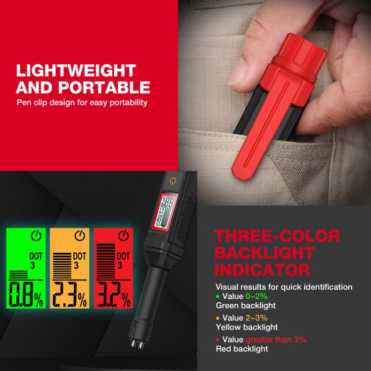 HABOTEST HT663 Motorcycle Vehicle Brake Fluid Moisture Detection Pen - Electronic Test by HABOTEST | Online Shopping South Africa | PMC Jewellery | Buy Now Pay Later Mobicred