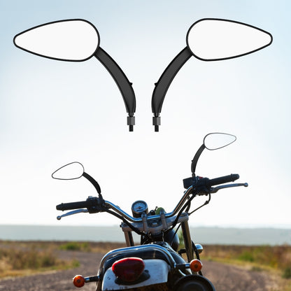 FLYQUICK Motorcycle LED Rearview Mirror With Light, Color: Electroplating - Side Mirrors by PMC Jewellery | Online Shopping South Africa | PMC Jewellery | Buy Now Pay Later Mobicred