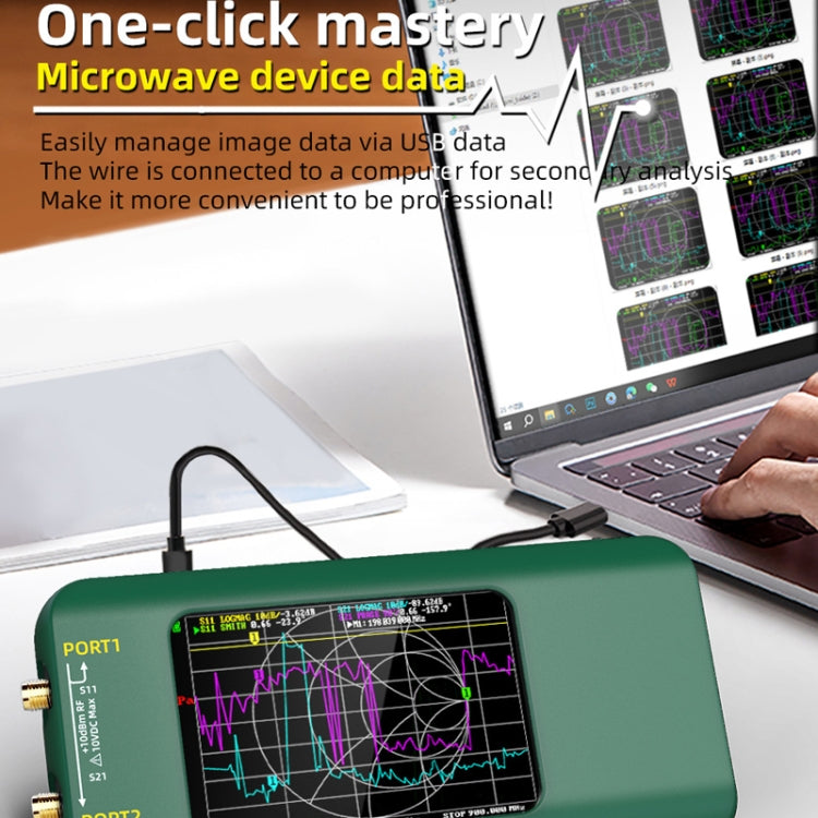 BSIDE P5 Handheld Vector Network Analyser Colorful Screen Network Tester - Lan Cable and Tools by BSIDE | Online Shopping South Africa | PMC TechLife | Buy Now Pay Later Mobicred
