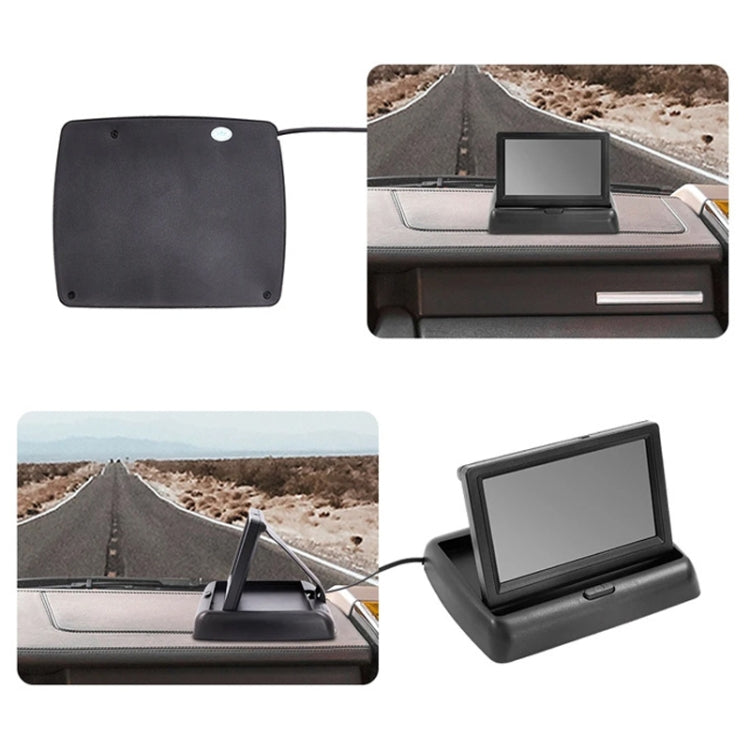 4.3 Inch Display Night Vision Waterproof Reversing Camera +7 Meter Extension Cable, Color: Detachable Screen + External 4 Light Camera - free shipping - PMC TechLife - Order now!
