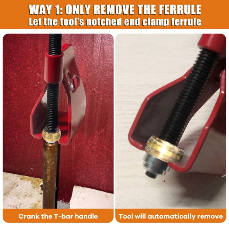 Car Maintenance Compression Sleeve Removal And Pulling Tool(Red) - Hand Tool Sets by PMC TechLife | Online Shopping South Africa | PMC TechLife | Buy Now Pay Later Mobicred
