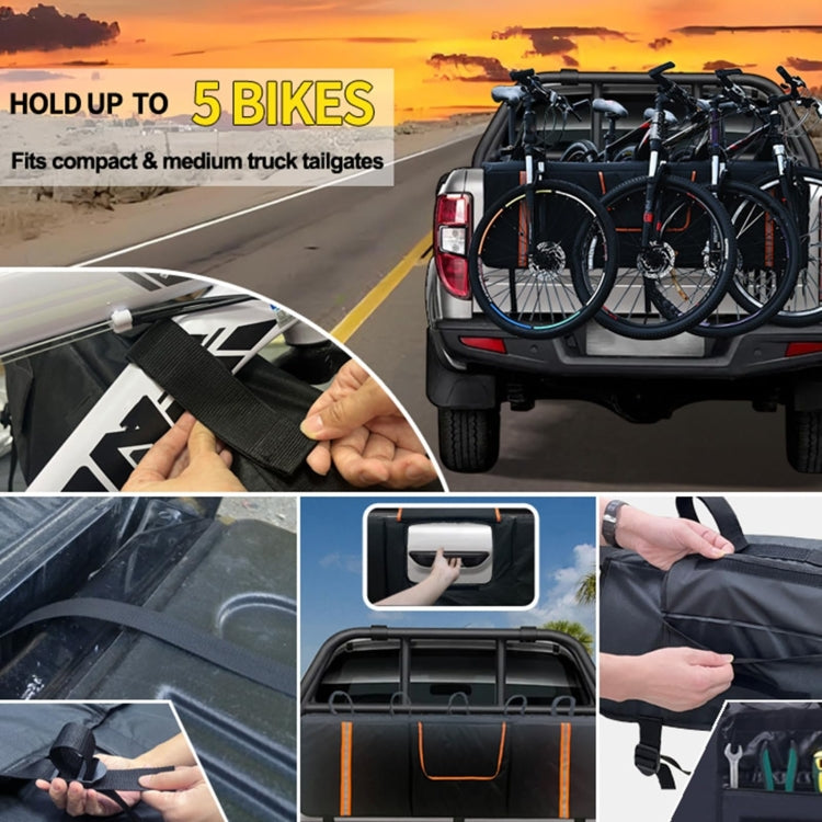 Pickup Truck Tailgate Bicycle Protection Cushion, Color: 01 Black - Roof Racks by PMC TechLife | Online Shopping South Africa | PMC TechLife | Buy Now Pay Later Mobicred