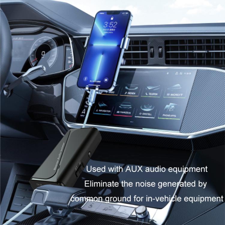 Bluetooth 5.4 Audio Common Ground Isolator Receiver Anti-interference Noise Reducer - Live Sound Effects Processors by PMC TechLife | Online Shopping South Africa | PMC TechLife | Buy Now Pay Later Mobicred