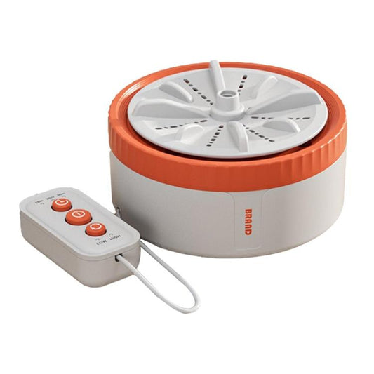 Mini Portable Underwear Socks Turbine Washing Machine, Color: Orange Three-speed Timing - Washing Machines & Accessories by PMC Jewellery | Online Shopping South Africa | PMC Jewellery | Buy Now Pay Later Mobicred