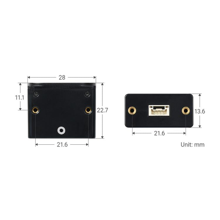 Waveshare TOF Time of Flight Laser Range Sensor, UART / I2C / IO Communication, Range: 50m - free shipping - PMC TechLife - Order now!