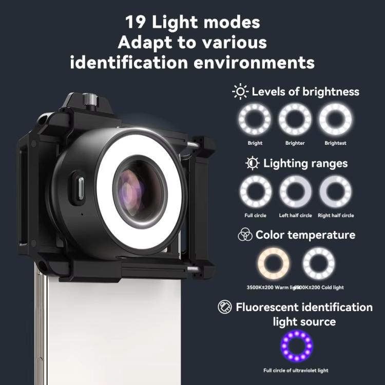 APEXEL APL-MS120 Handheld Identification Repair Quality Inspection Jewelry HD Magnification Mobile Microscope - free shipping - PMc TechLife - Order now!
