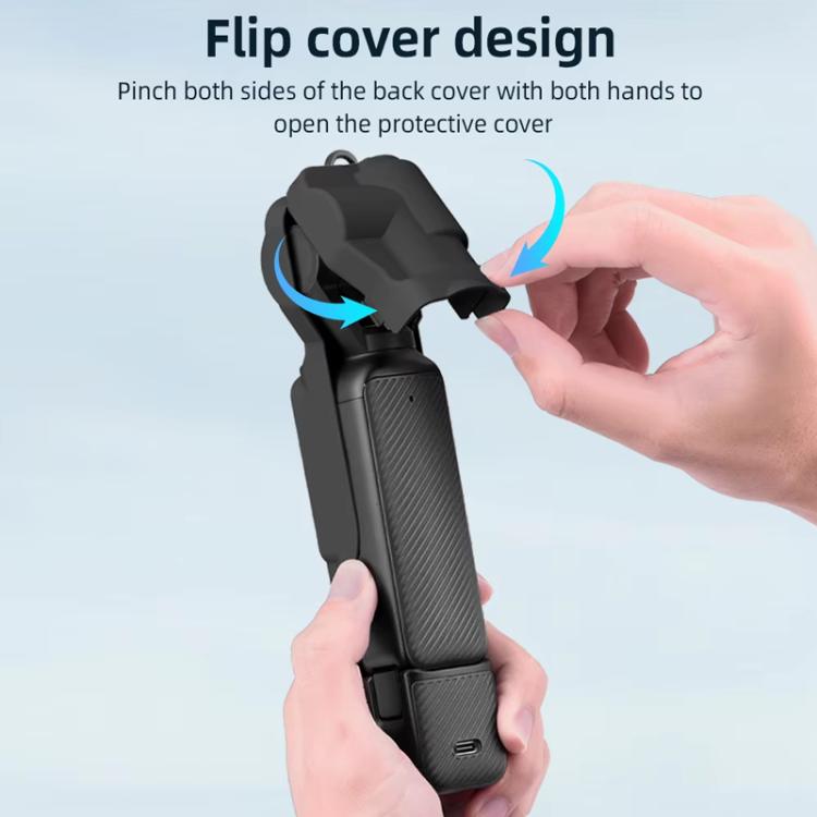 For DJI OSMO Pocket 3 BRDRC Lens Cap Camera Case Screen Protector Accessories(Pink) - free shipping - PMC TechLife - Order now!