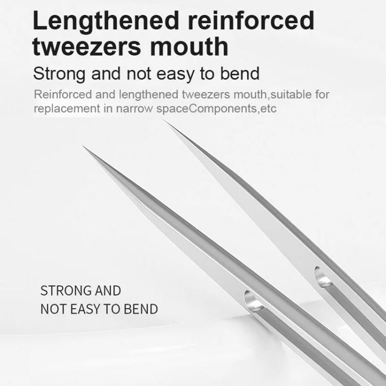 MaAnt SS-A1 Non-magnetic Stainless Steel Tweezers - free shipping - PMc TechLife - Order now!