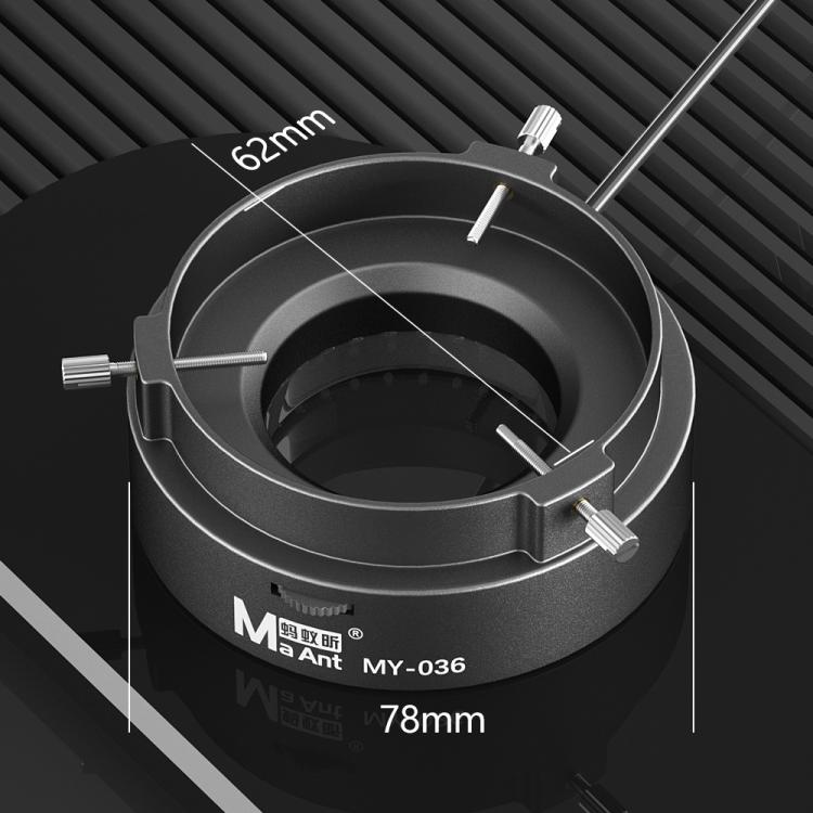 MaAnt MY-036 Cell Phone Repair 72 Beads Microscope Ring Light Source - free shipping - PMc TechLife - Order now!