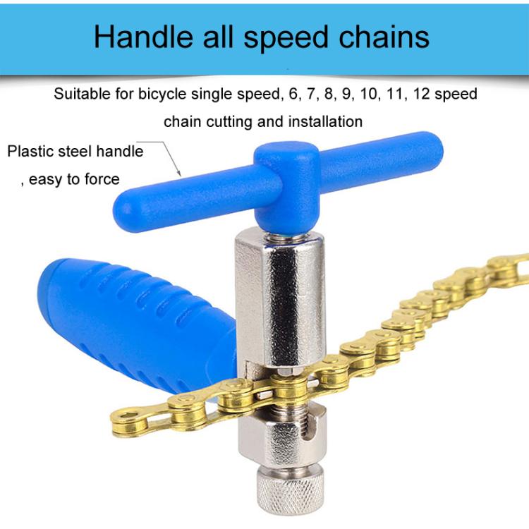Mountain Bicycle Chain Cutter Steel Chain Release Tool(Black) - Maintenance tools by PMc TechLife | Online Shopping South Africa | PMc TechLife | Buy Now Pay Later Mobicred
