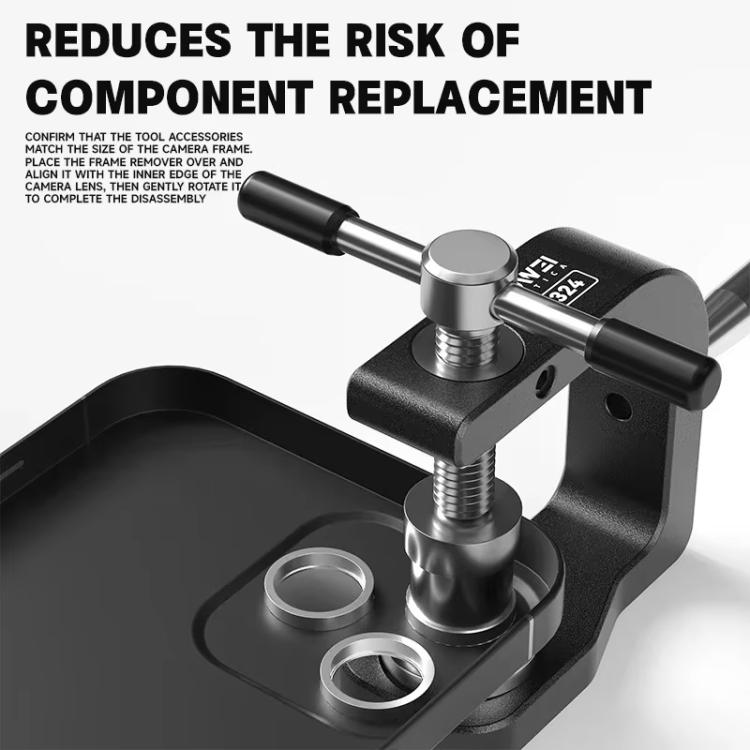 For iPhone Series LUOWEI LW-324 Camera Frame Remover Remove Cell Phone Rear Camera Without Grinding Damage - free shipping - PMC TechLife - Order now!