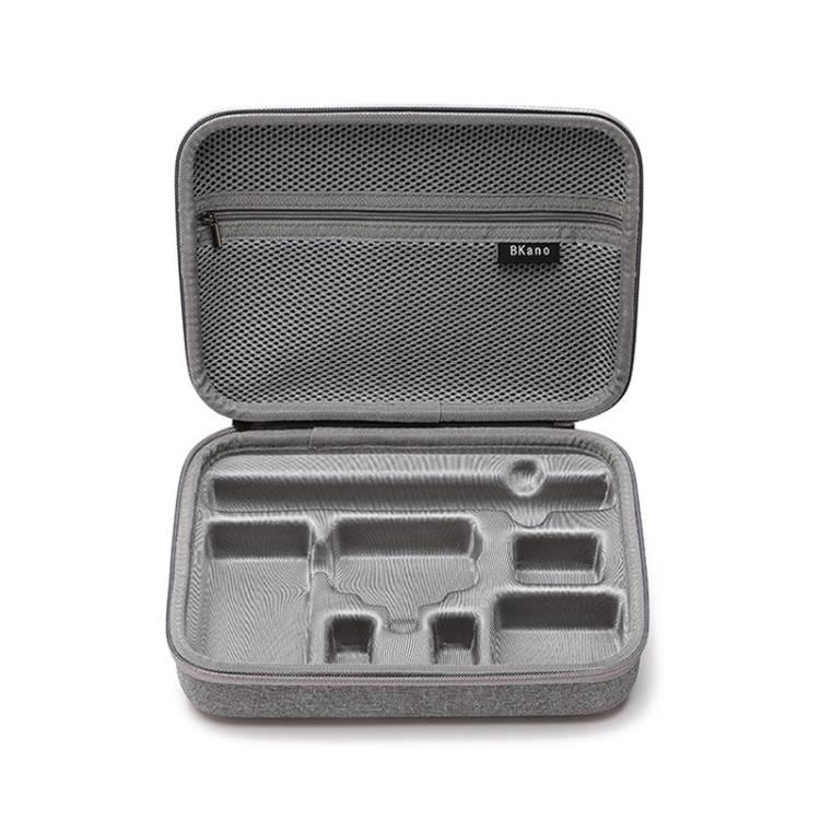 BKANO For DJI Osmo Action 4 / 5 Pro Set Storage Bag Organizer Case Hard Shell Case Handbag(Gray) - free shipping - PMC TechLife - Order now!