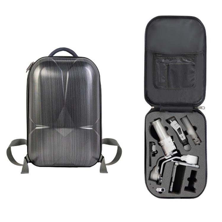 For DJI RS 4 Mini Large Capacity Waterproof Handheld Stabilizer PC Hard Shell Backpack(Carbon Fiber) - free shipping - PMC TechLife - Order now!