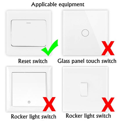 Concealed Wifi Smart Switch Dimmer Switch And Traditional Switch Dual Control Smart Switch - Smart Switch by PMC Jewellery | Online Shopping South Africa | PMC Jewellery | Buy Now Pay Later Mobicred