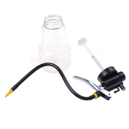 250cc Transparent High Pressure Pump Oiler Lubrication Oil Can Plastic Machine Oiler Grease 245mm Length flex Gun(Long mouth hose) - Hand Tool Sets by PMC Jewellery | Online Shopping South Africa | PMC Jewellery | Buy Now Pay Later Mobicred