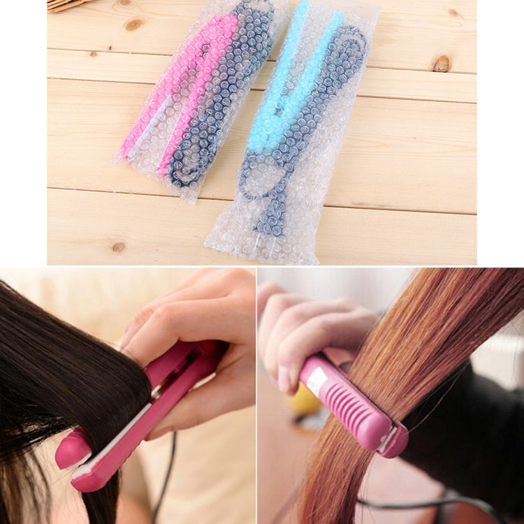 Mini Hair Straightener Ceramic Tourmaline Plates Curler(Pink) - free shipping - PMC TechLife - Order now!