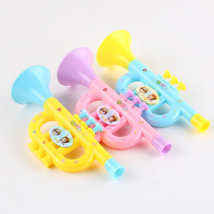 3 PCS Cute Cartoon Plastic Trumpet Children Music Toy, Random Color Delivery -  by PMC Jewellery | Online Shopping South Africa | PMC Jewellery