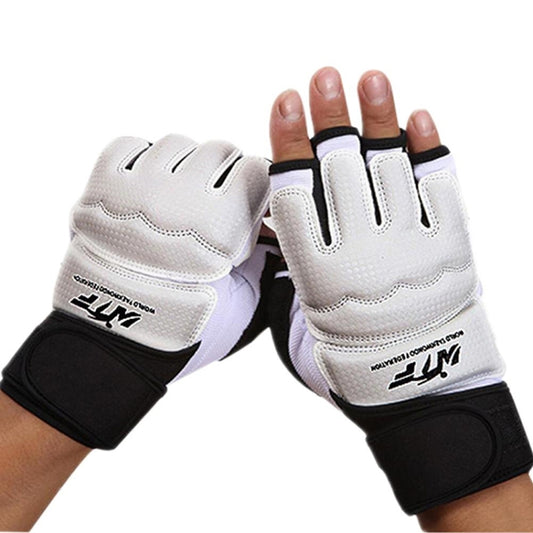 Half Fingers Adults Sandbag Training Boxing Gloves PU Leather Fitness Sparring Taekwondo Gloves, SIZE:S - Boxing by PMC Jewellery | Online Shopping South Africa | PMC Jewellery