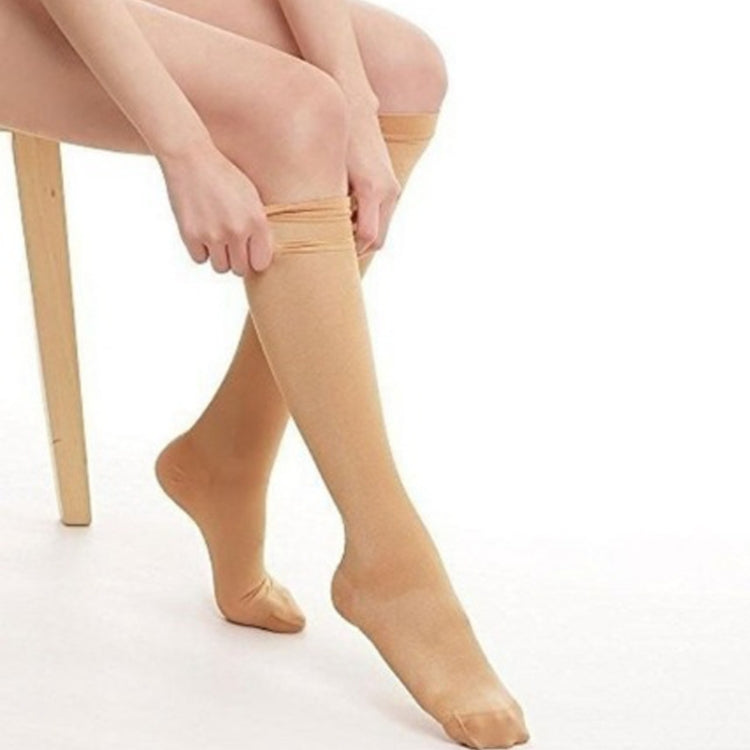 Unisex Shaping Elastic Socks Secondary Tube Decompression Varicose Stockings, Size:XL(Black Color - Cover Toe) - Thigh Socks by PMC Jewellery | Online Shopping South Africa | PMC Jewellery