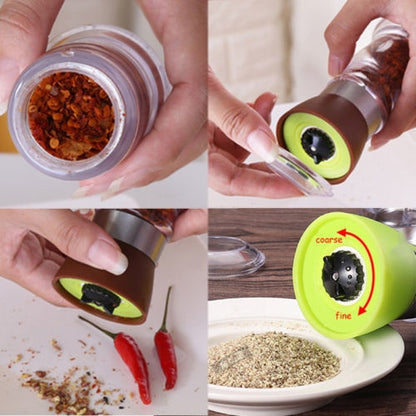 Multi-Function Seasoning Tank Kitchen Gadget Manual Creative Pepper Grinder(Black) - Condiment Bottles & Hip Flasks by PMC Jewellery | Online Shopping South Africa | PMC Jewellery | Buy Now Pay Later Mobicred