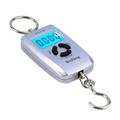 45kg x 10g High Precision LCD Portable Digital Backlight Electronic Portable Scale Random Color Delivery - Hanging Scales by PMC Jewellery | Online Shopping South Africa | PMC Jewellery