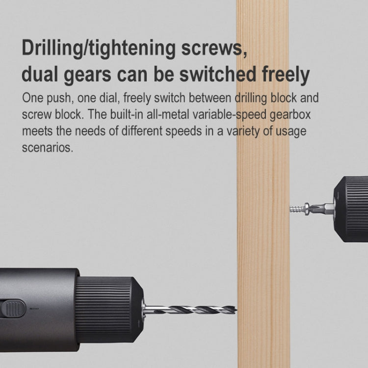 Original Xiaomi Mijia Household Brushless Smart Screen Display Electric Drill, US Plug - Drill & Drill Bits by Xiaomi | Online Shopping South Africa | PMC Jewellery | Buy Now Pay Later Mobicred