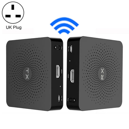 Measy W2H 60GHz 1080P Ultra HD Wireless Transmission Kit, Transmission Distance: 30m, UK Plug - Set Top Box & Accessories by Measy | Online Shopping South Africa | PMC Jewellery | Buy Now Pay Later Mobicred